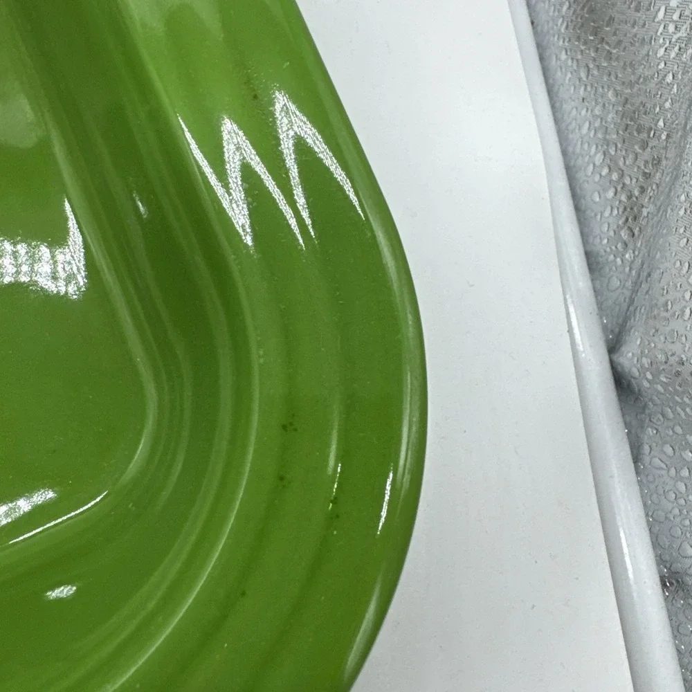 HOMER LAUGHLIN FIESTAWARE Shamrock Green Square Baker  Pottery Baking Pan